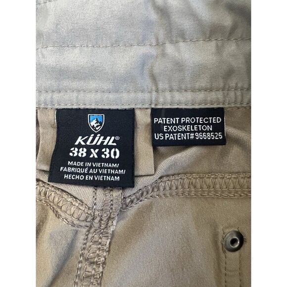 KUHL Radikl Hiking Pants Straight Leg 38x30 Mens Brown Stretch Outdoors Trail - Picture 9 of 11